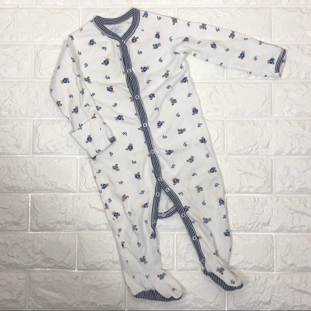 RALPH LAUREN Baby All-In-One Footie